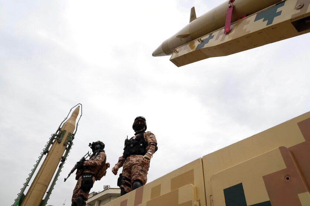 Военнослужащие Корпуса стражей исламской революции Военнослужащие Корпуса стражей исламской революции - РИА Новости, 1920, 13.03.2026