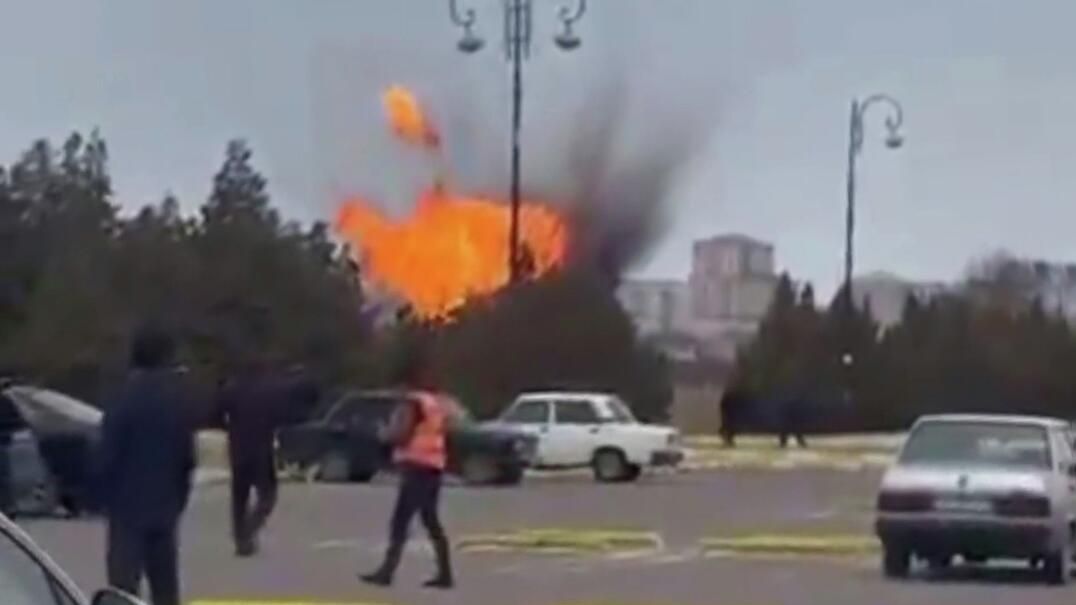 Взрыв в аэропорту Нахичевани Взрыв в аэропорту Нахичевани - РИА Новости, 1920, 06.03.2026