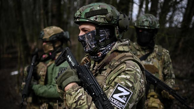 Военнослужащие штурмового подразделения