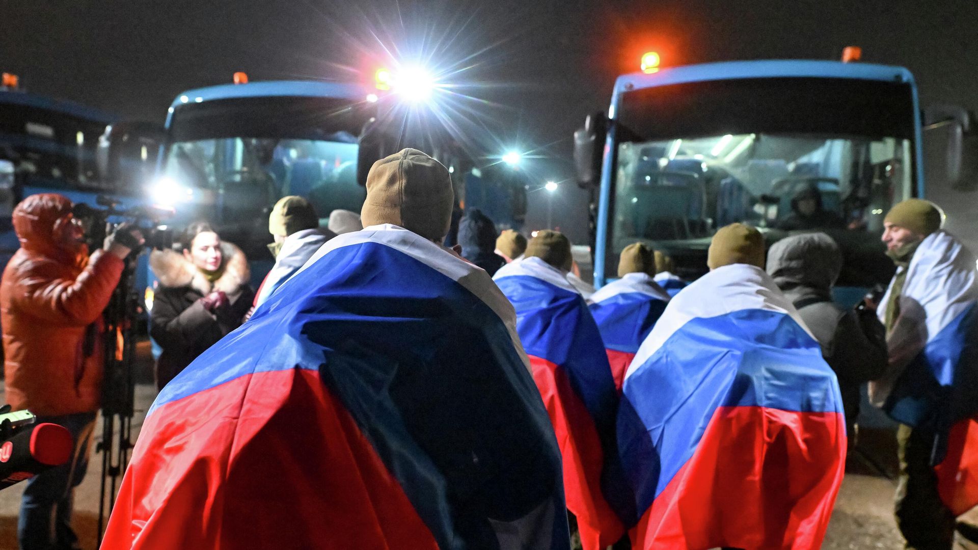 Российские военнослужащие, возвращенные из украинского плена Российские военнослужащие, возвращенные из украинского плена - РИА Новости, 1920, 09.05.2026