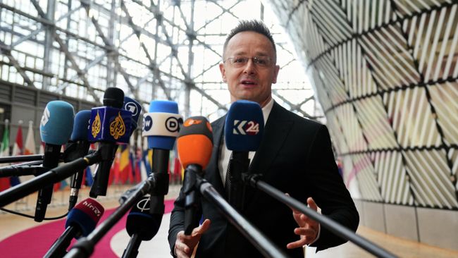 Министр иностранных дел Венгрии Петер Сийярто