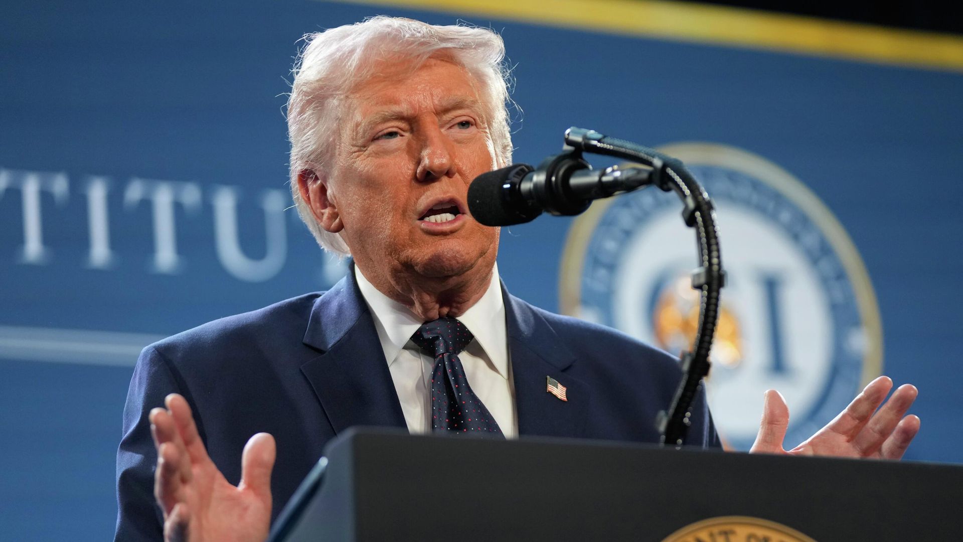 Президент США Дональд Трамп Президент США Дональд Трамп - РИА Новости, 1920, 13.03.2026