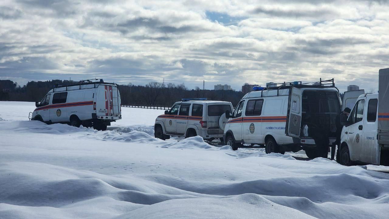 Поиски пропавших подростков в Звенигороде Поиски пропавших подростков в Звенигороде - РИА Новости, 1920, 10.03.2026