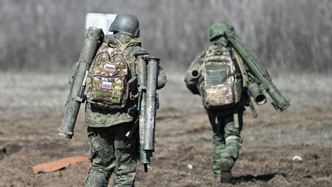 Российские военнослужащие