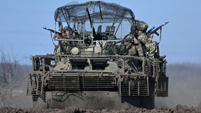 Российские военнослужащие