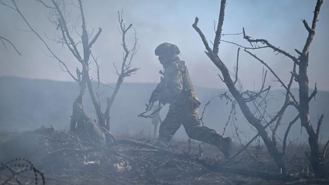 Российский военнослужащий