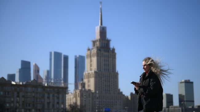 Весенняя погода в Москве