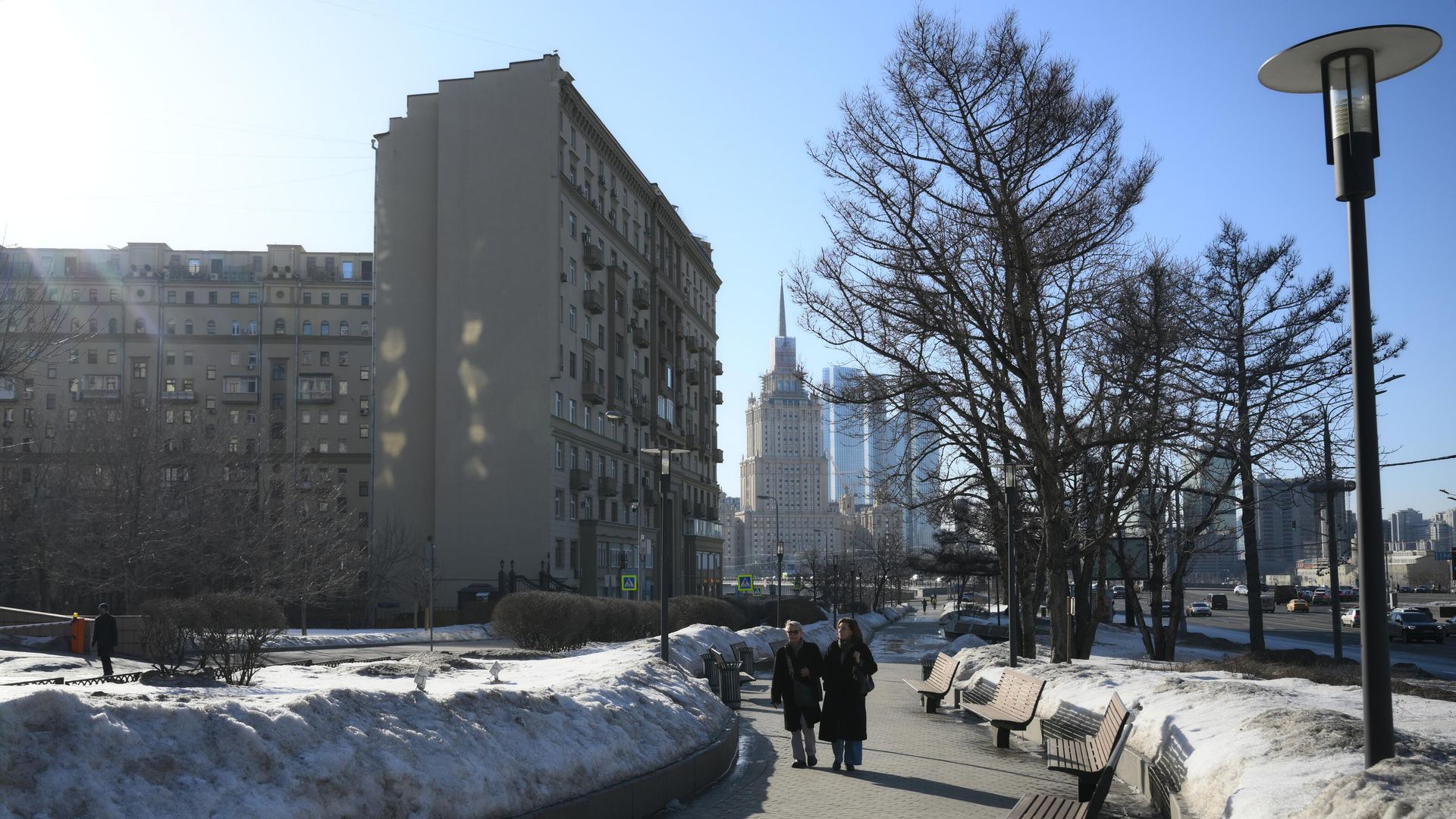 Весенняя погода в Москве Весенняя погода в Москве - РИА Новости, 1920, 10.03.2026
