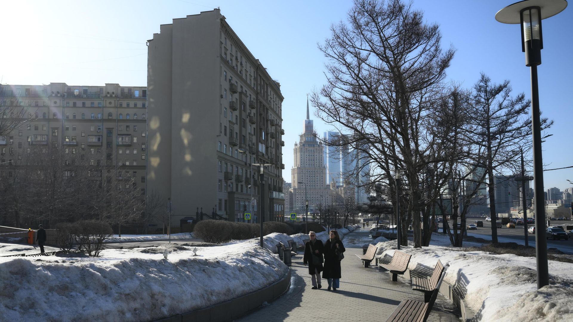 Весенняя погода в Москве Весенняя погода в Москве - РИА Новости, 1920, 14.03.2026