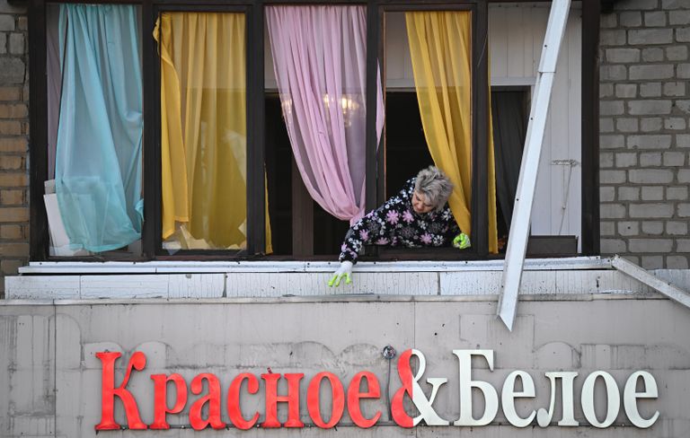 Последствия ракетного удара ВСУ по Брянску Последствия ракетного удара ВСУ по Брянску