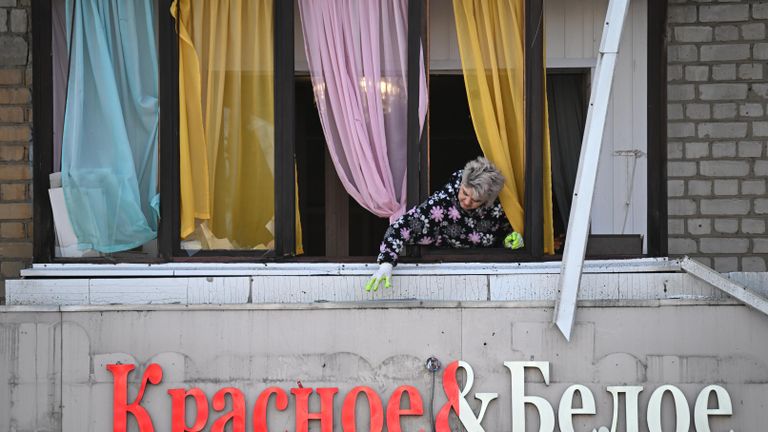 Последствия ракетного удара ВСУ по Брянску Последствия ракетного удара ВСУ по Брянску
