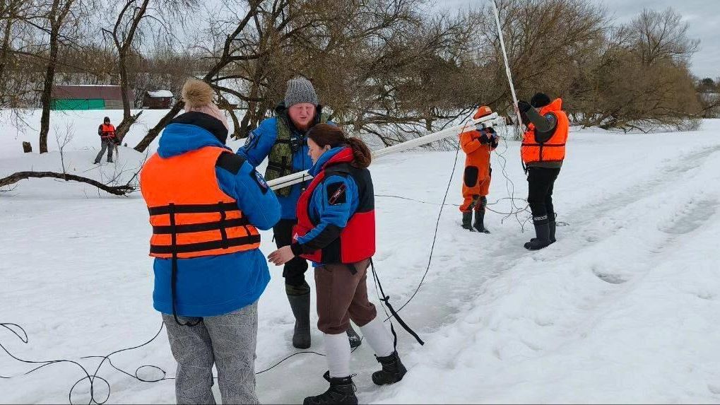 Поисковые работы на месте пропажи детей в Звенигороде Поисковые работы на месте пропажи детей в Звенигороде - РИА Новости, 1920, 14.03.2026