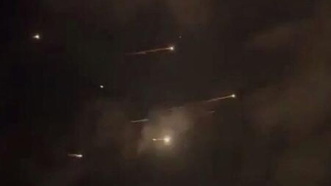 Ракетный удар Хезболлах по израильским городам 