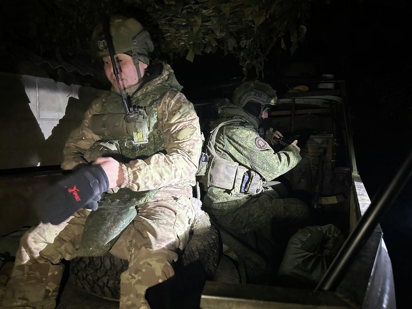 Бойцы 621-го ОГАДН готовятся к выезду на ротацию