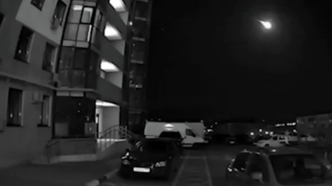 Метеорит над Новороссийском