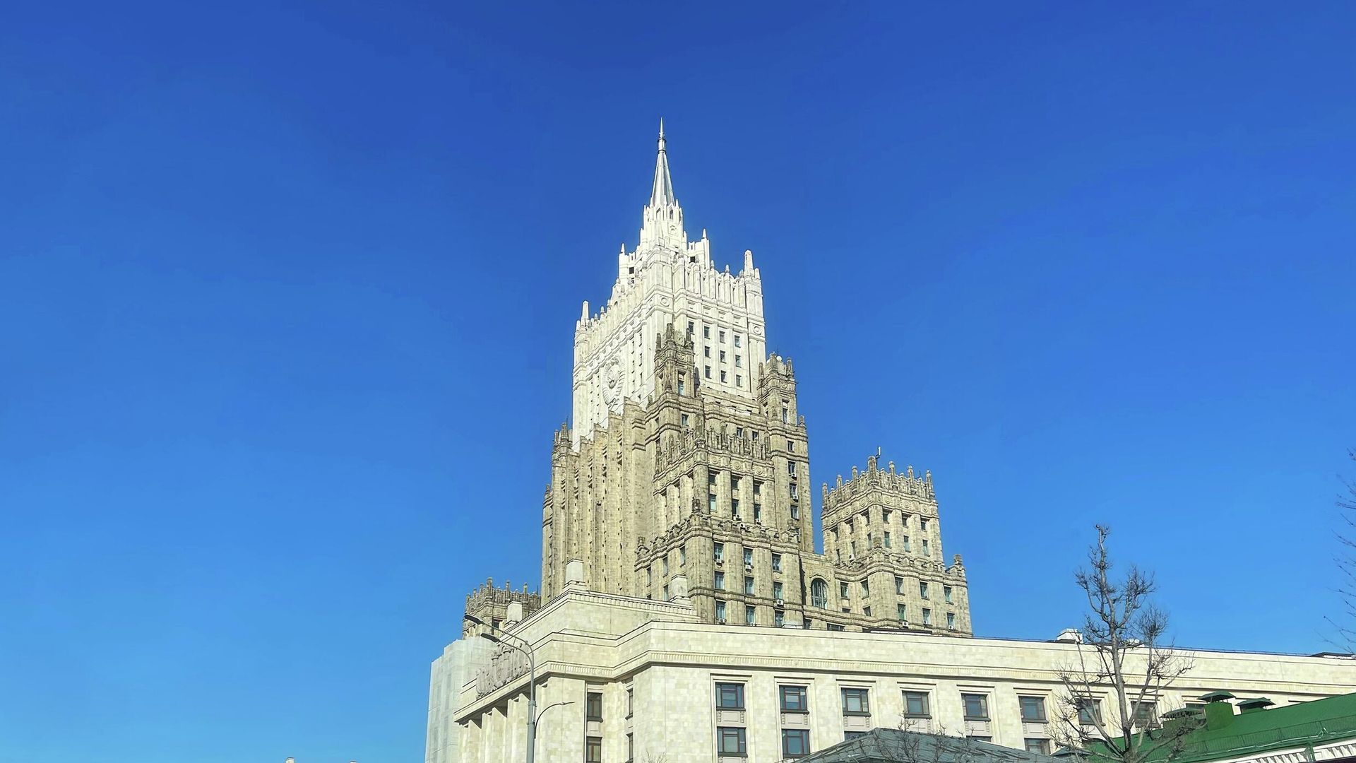 Здание МИД России в Москве Здание МИД России в Москве - РИА Новости, 1920, 21.07.2026