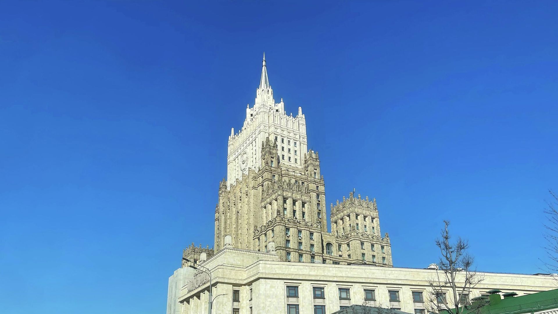 Здание МИД в Москве Здание МИД в Москве - РИА Новости, 1920, 14.04.2026