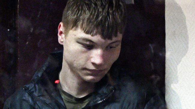 Даниил Секач в здании Тушинского суда