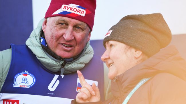 Юрий Бородавко и Елена Вяльбе