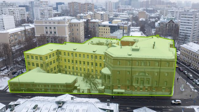 Усадьба Мусина-Пушкина в Басманном районе Москвы