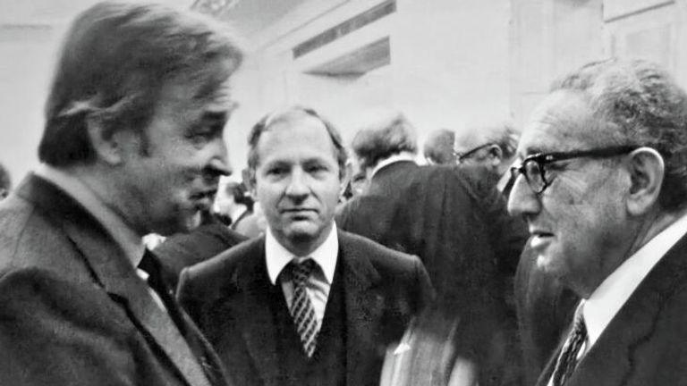 Валентин Фалин и Генри Киссинджер