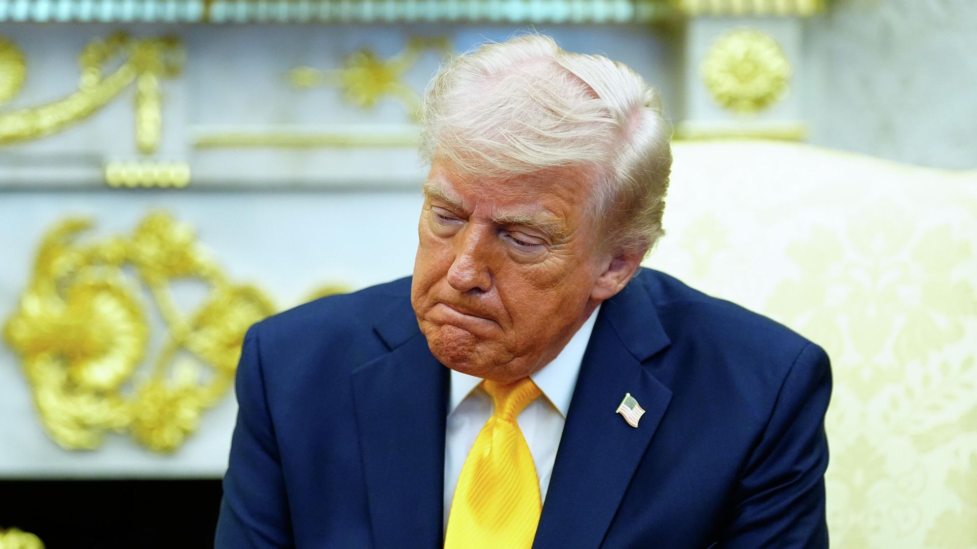 Президент США Дональд Трамп в ходе встречи с премьером Японии Санаэ Такаити Президент США Дональд Трамп в ходе встречи с премьером Японии Санаэ Такаити - РИА Новости, 1920, 19.03.2026