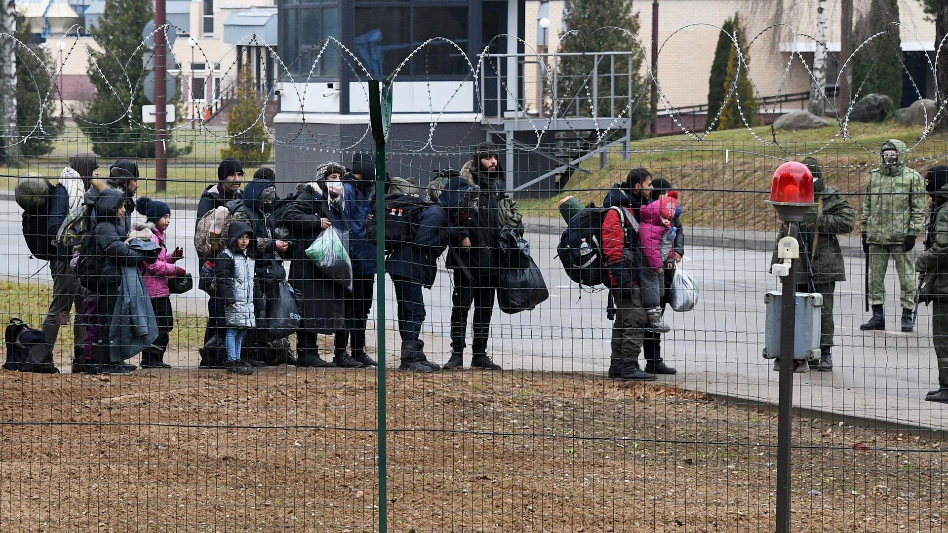 Беженцы с Ближнего Востока на польской границе Беженцы с Ближнего Востока на польской границе - РИА Новости, 1920, 16.09.2026