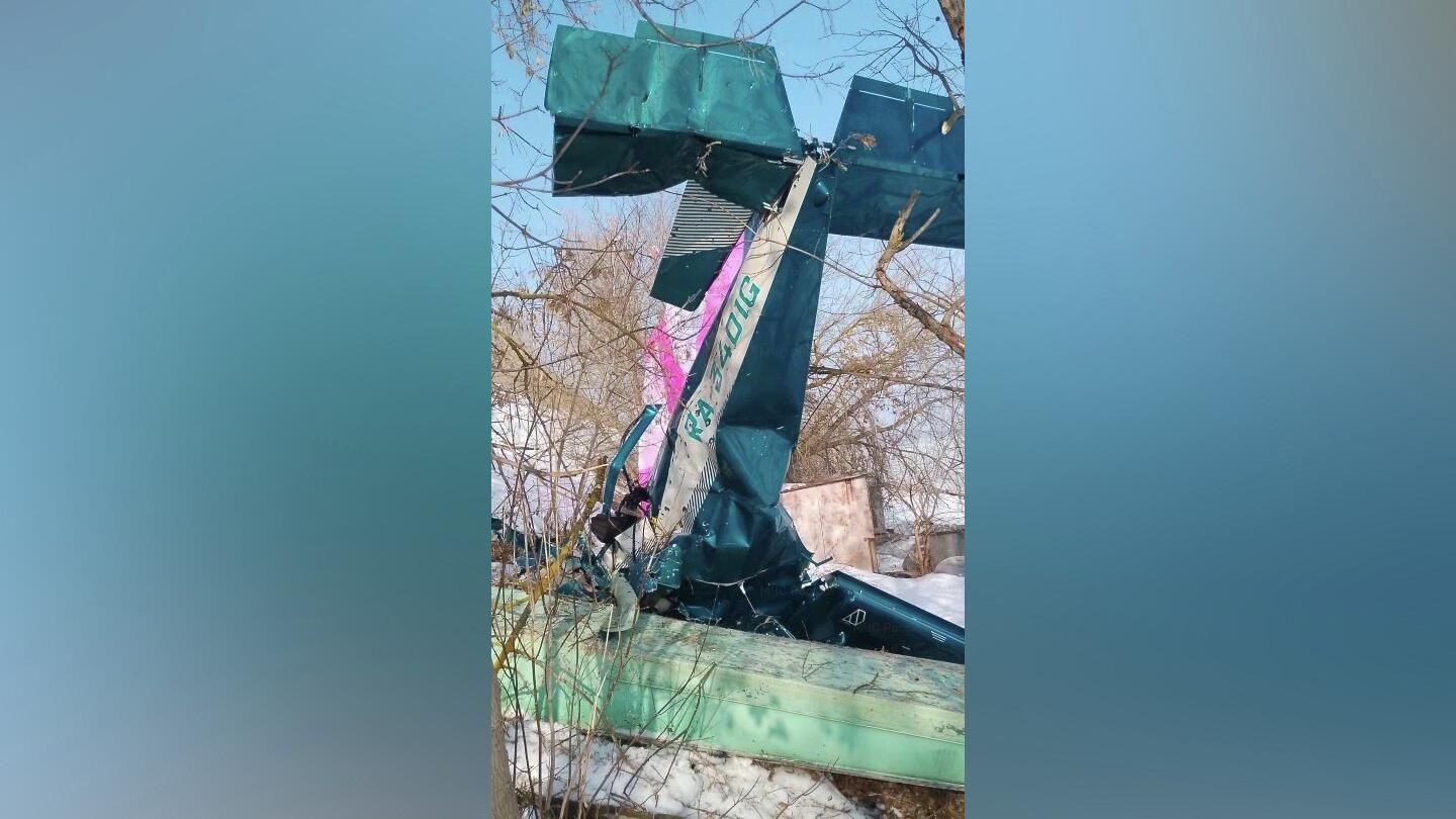 Место падения легкомоторного самолета в городском округе Коломна Место падения легкомоторного самолета в городском округе Коломна - РИА Новости, 1920, 20.03.2026