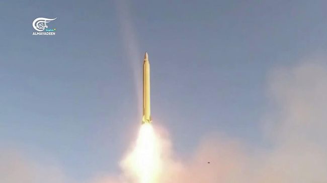 Запуск иранской ракеты