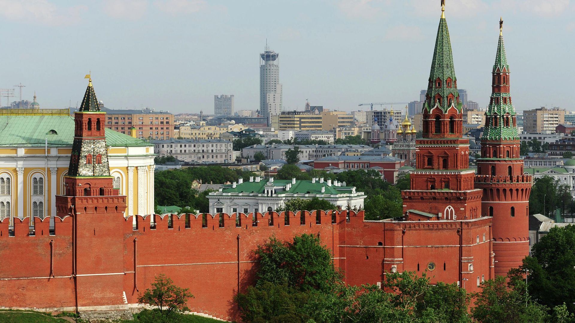 Вид на башни Московского Кремля Вид на башни Московского Кремля - РИА Новости, 1920, 01.06.2026