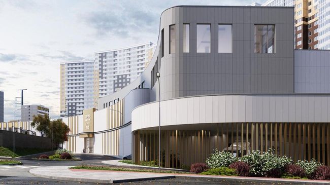 Проект торгово-развлекательного центра AFI Development на Северной улице в Одинцове