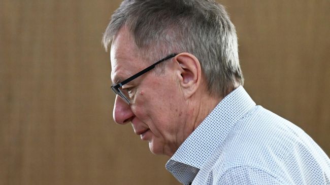 Бизнесмен Александр Галицкий после заседания Тверского суда в Москве
