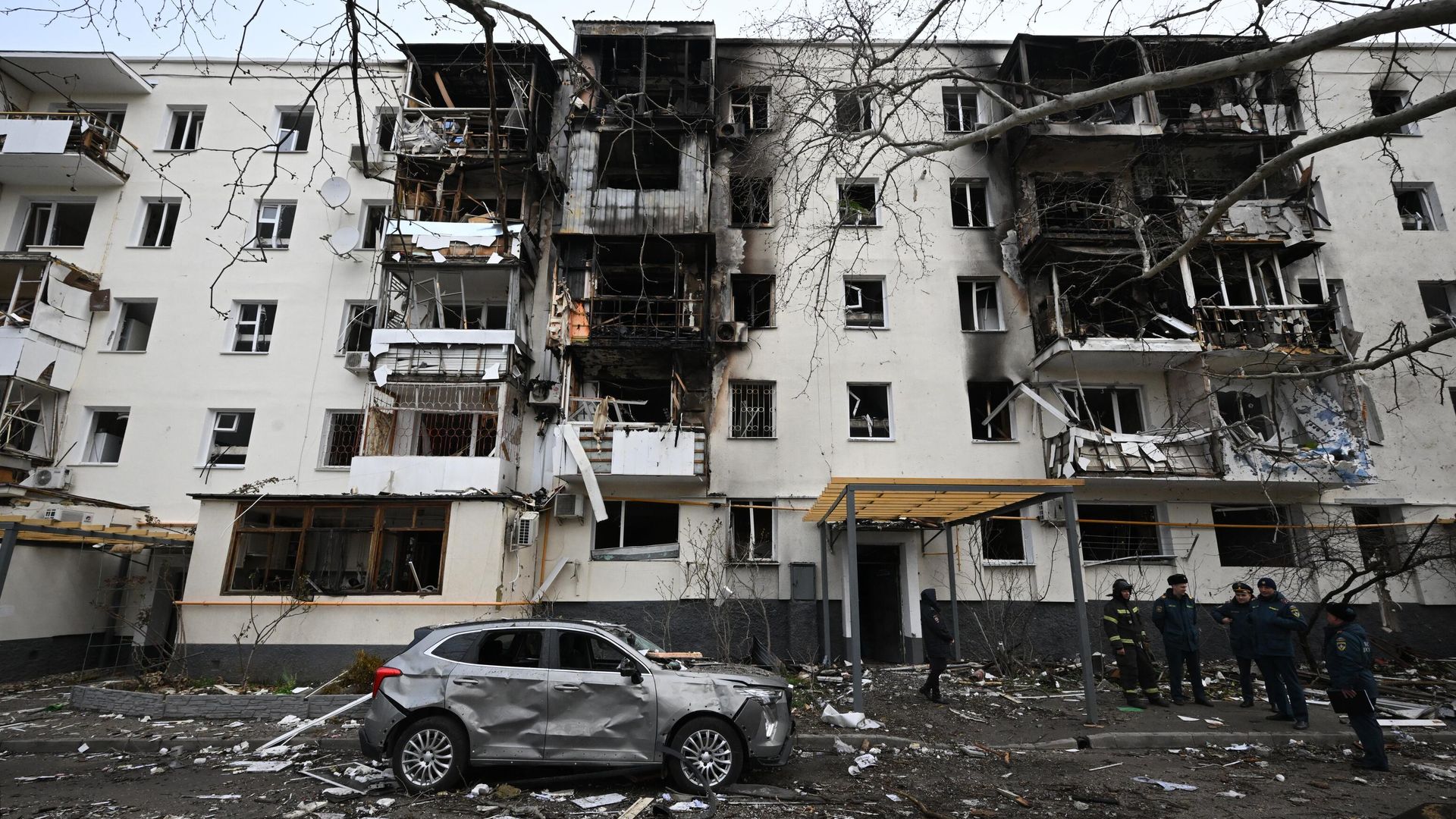 Последствия взрыва в жилом доме в Севастополе Последствия взрыва в жилом доме в Севастополе - РИА Новости, 1920, 25.03.2026