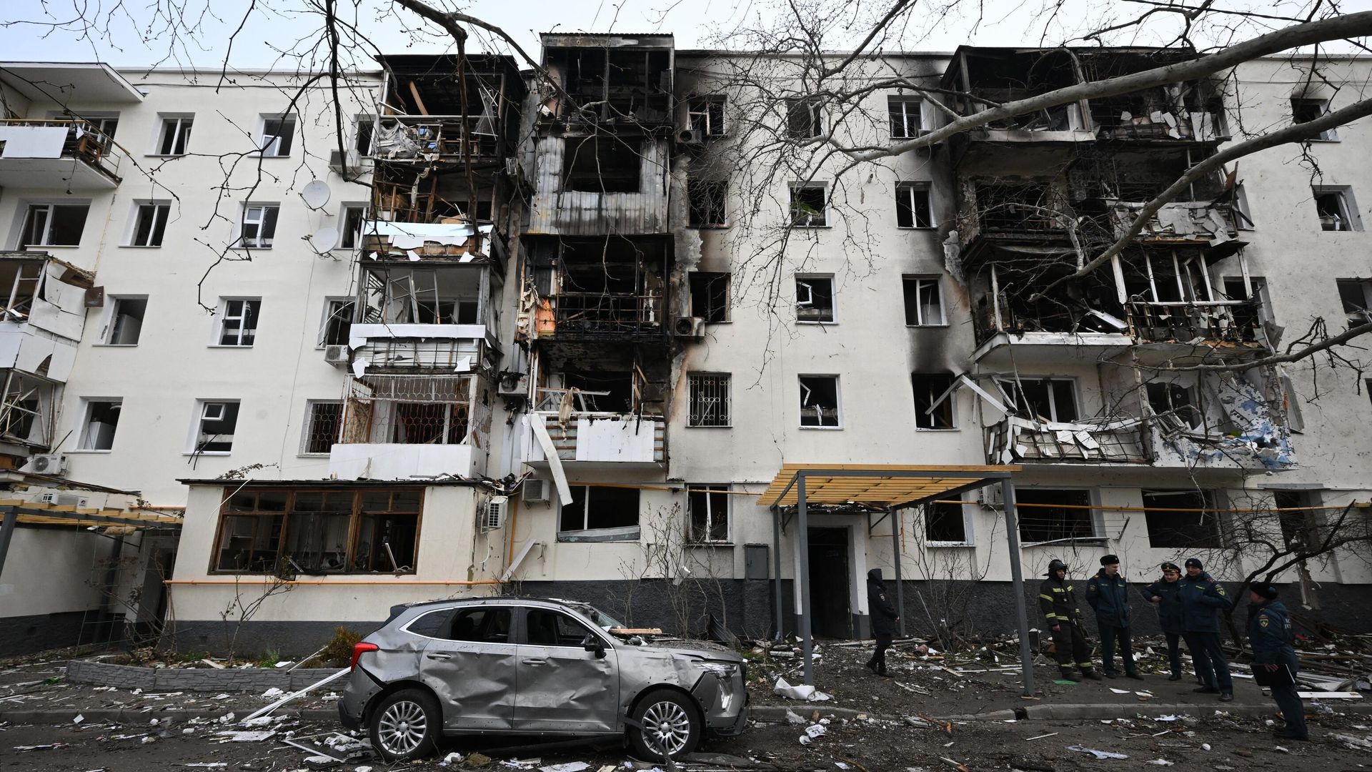 Последствия взрыва в жилом доме в Севастополе Последствия взрыва в жилом доме в Севастополе - РИА Новости, 1920, 25.03.2026