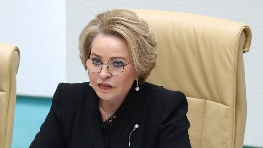 Председатель Совета Федерации РФ Валентина Матвиенко во время встречи с театральными деятелями. 24 марта 2026 - РИА Новости, 1920, 24.03.2026