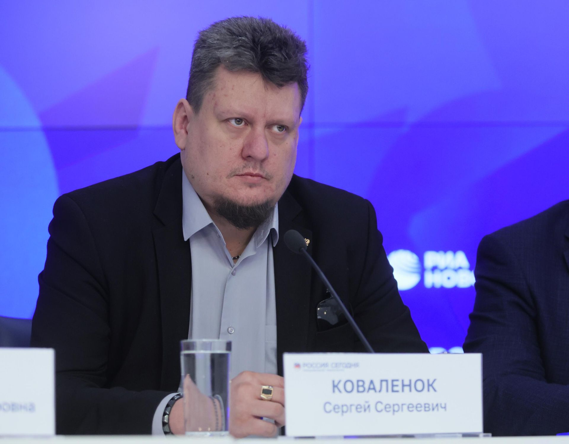 Председатель Общественной палаты ЛНР, проректор по информационной политике, патриотическому воспитанию и студенческим проектам Луганского государственного университета им. Даля Сергей Коваленок Председатель Общественной палаты ЛНР, проректор по информационной политике, патриотическому воспитанию и студенческим проектам Луганского государственного университета им. Даля Сергей Коваленок - РИА Новости, 1920, 24.03.2026