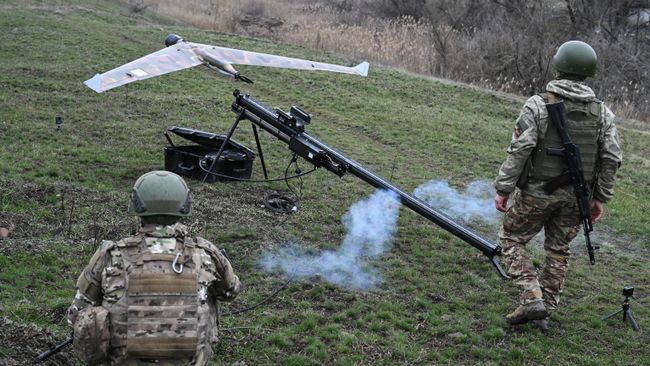 Боевая работа расчета БПЛА ZALA Z-16