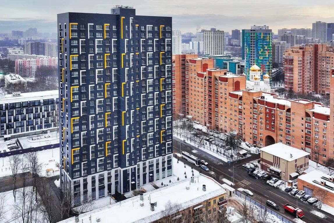 Дом на улице Гарибальди в Москве, построенный из крупномодульных конструкций - РИА Новости, 1920, 24.03.2026