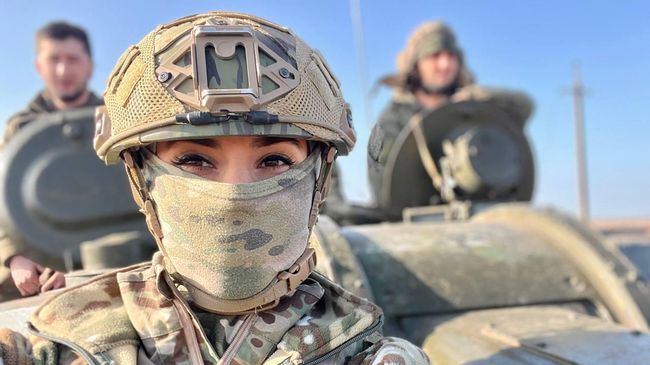 Анна Прокофьева отправляется на позиции Анна Прокофьева отправляется на позиции
