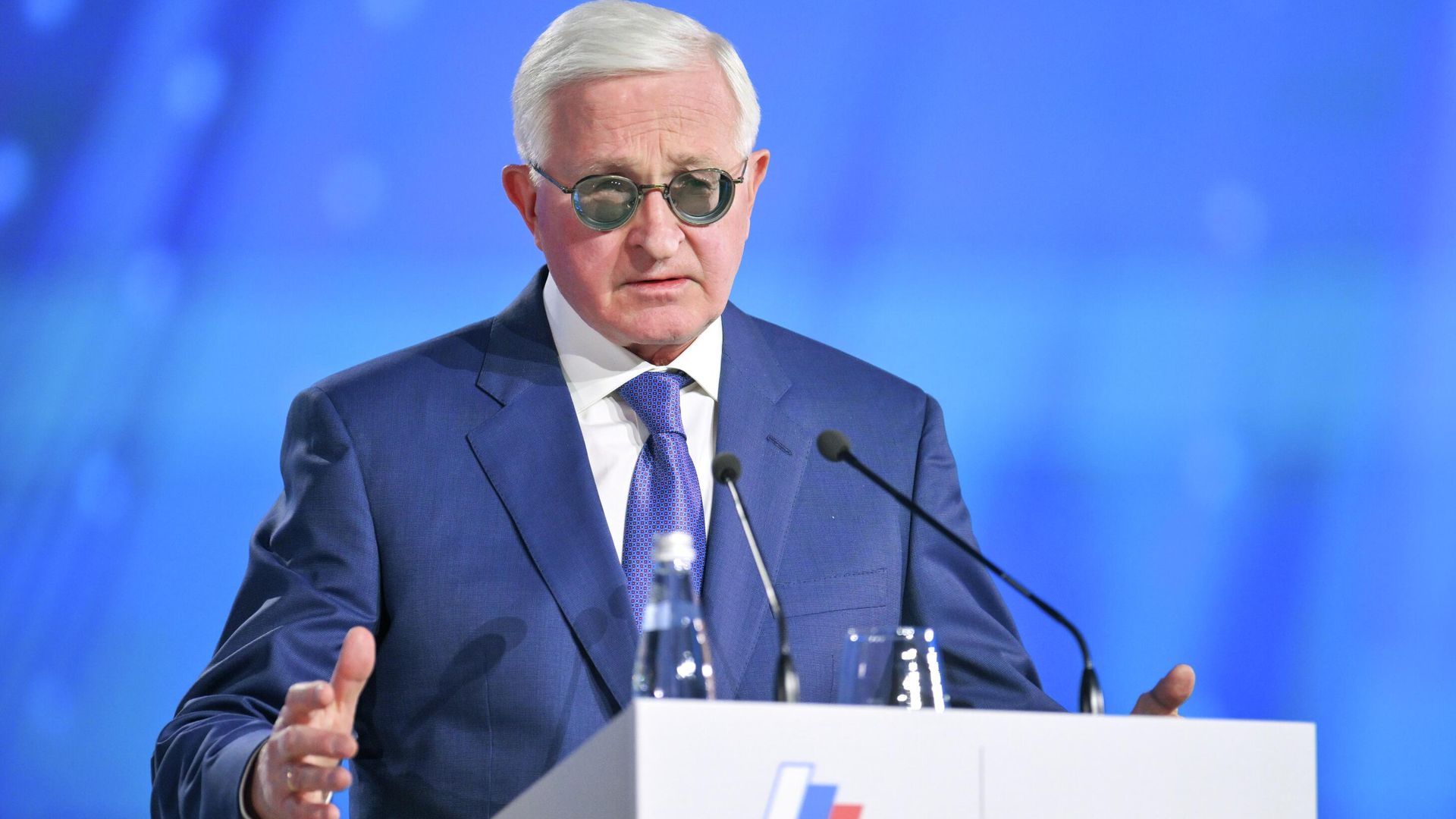 Президент Российского союза промышленников и предпринимателей Александр Шохин выступает на XXXV Съезде Российского союза промышленников и предпринимателей - РИА Новости, 1920, 26.03.2026