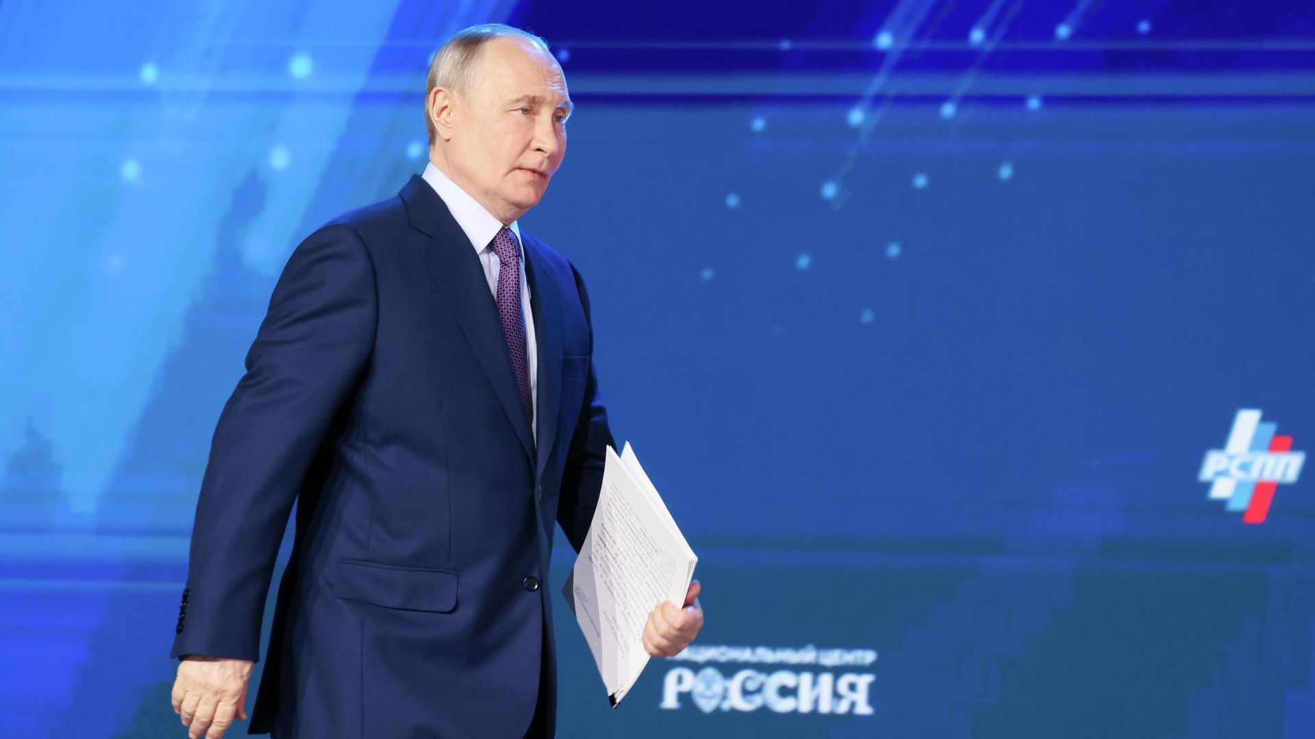 Президент России Владимир Путин на XXXV Съезде Российского союза промышленников и предпринимателей Президент России Владимир Путин на XXXV Съезде Российского союза промышленников и предпринимателей - РИА Новости, 1920, 26.03.2026