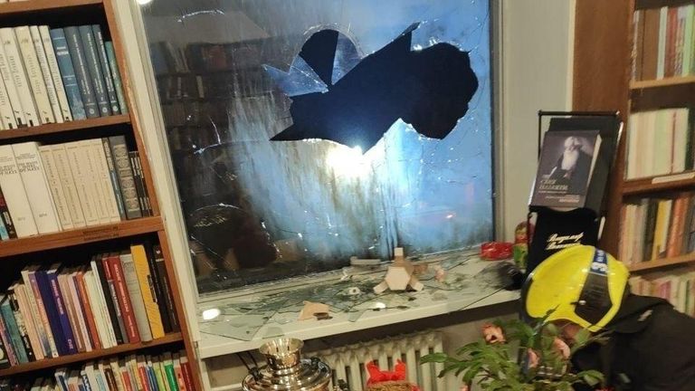 Обстановка в библиотеке Русского дома в Праге Обстановка в библиотеке Русского дома в Праге