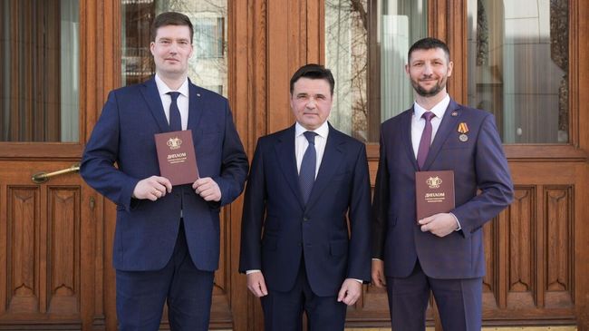 Губернатор Московской области Андрей Воробьев и ветераны СВО