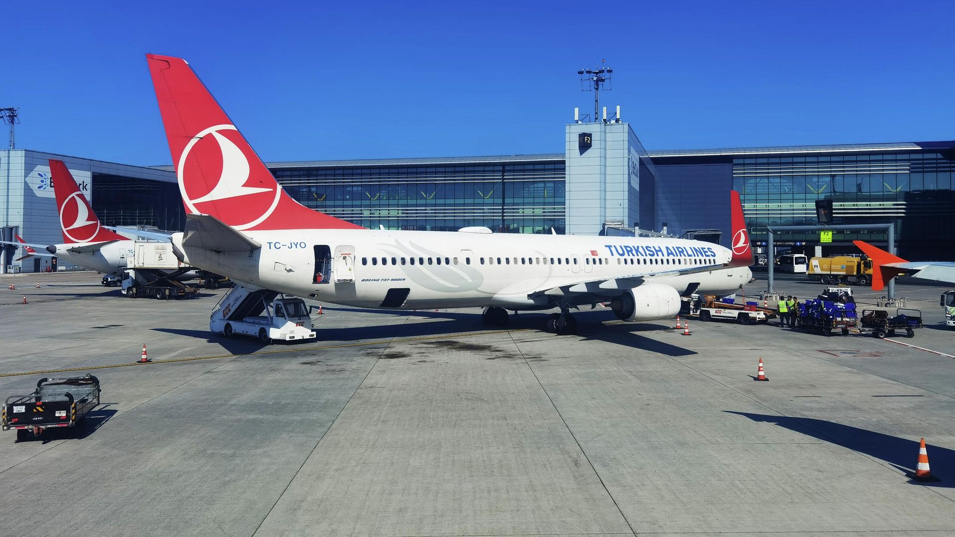 Самолет авиакомпании Turkish Airlines в аэропорту - РИА Новости, 1920, 25.07.2026