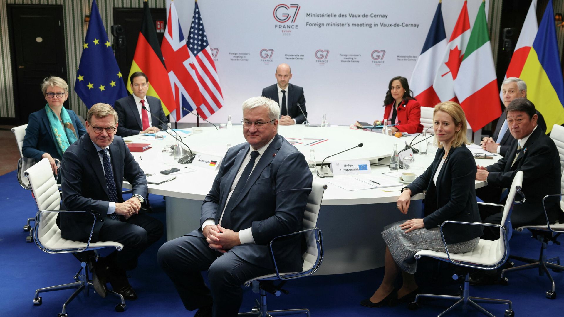 Встреча министров иностранных дел стран G7 со странами-партнерами в Париже. 27 марта 2026 - РИА Новости, 1920, 27.03.2026