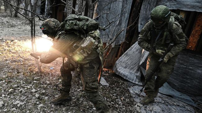 Российские военнослужащие