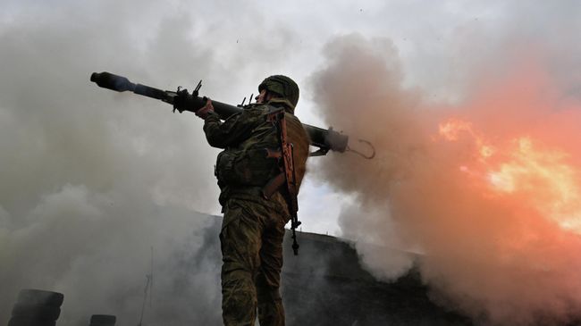 Российский военнослужащий