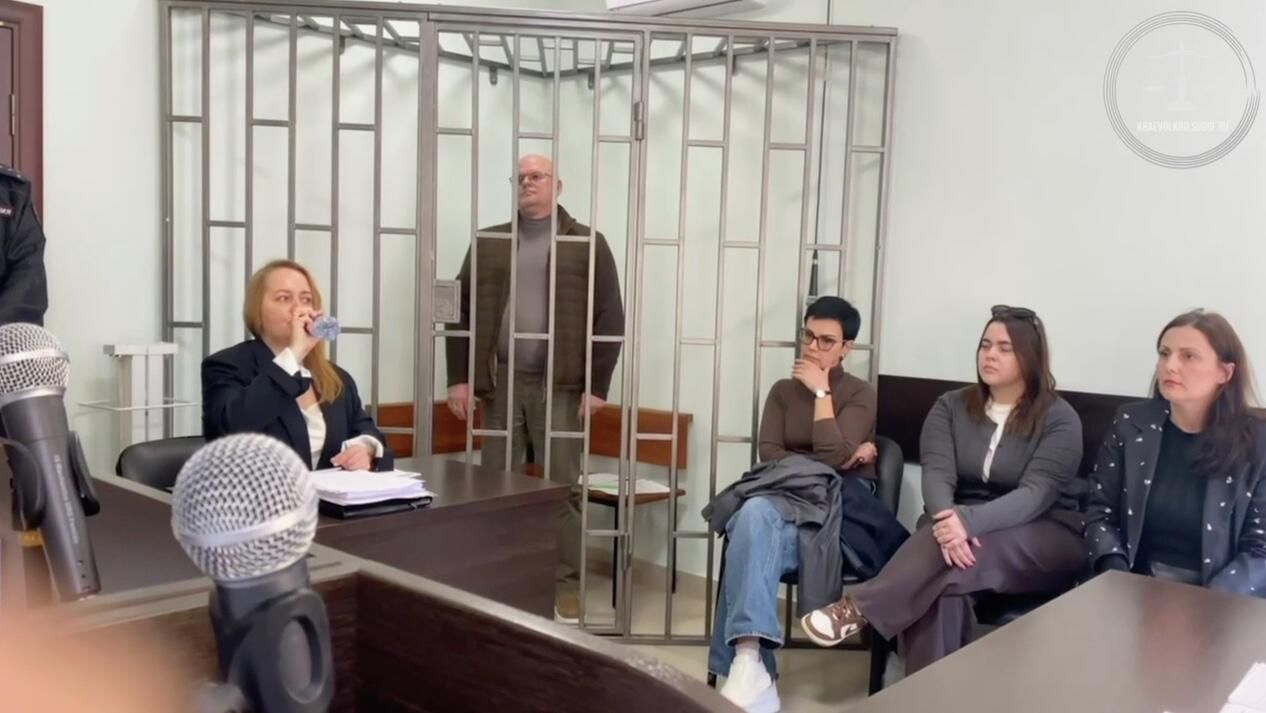 Евгений Горобец в зале суда Евгений Горобец в зале суда - РИА Новости, 1920, 28.03.2026