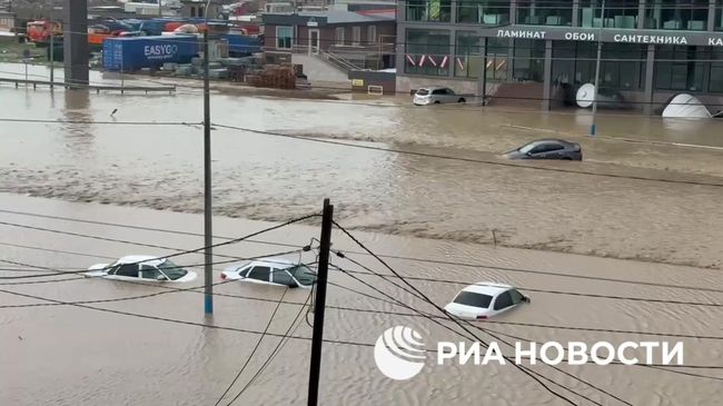 Наводнение в Махачкале
