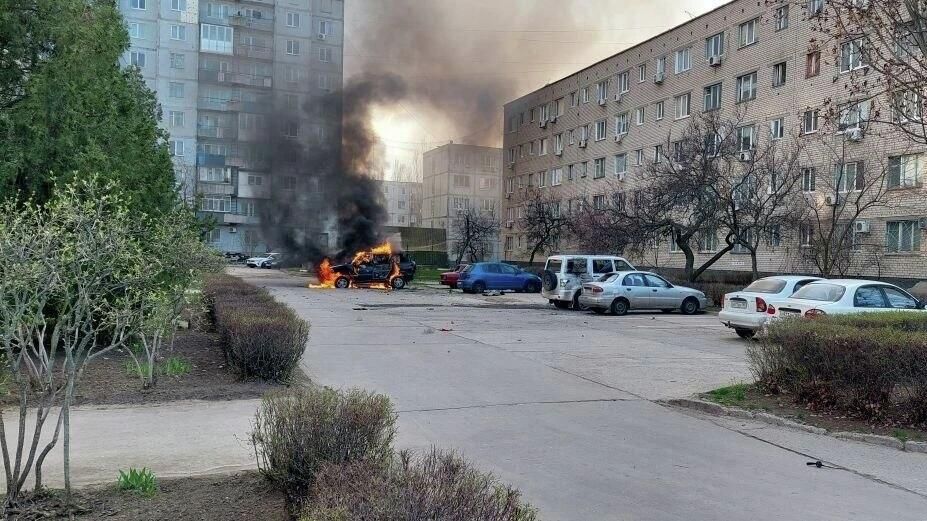 Последствия обстрела Энергодара со стороны ВСУ Последствия обстрела Энергодара со стороны ВСУ - РИА Новости, 1920, 12.07.2026
